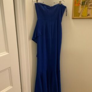 Dress the Population Royal Blue Strapless Gown size M. (US 6)